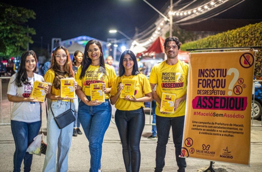 Prefeitura de Maceió combate assédio e instala pontos de apoio para as mulheres no Verão Massayó