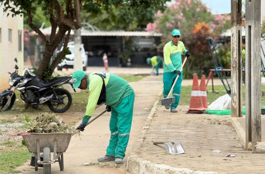 Prefeitura promove mutirão de limpeza no Vale do Reginaldo