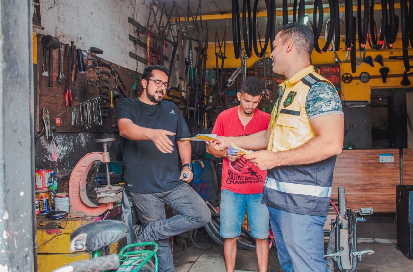 SMTT inicia ações educativas para o reordenamento de trânsito no bairro Clima Bom
