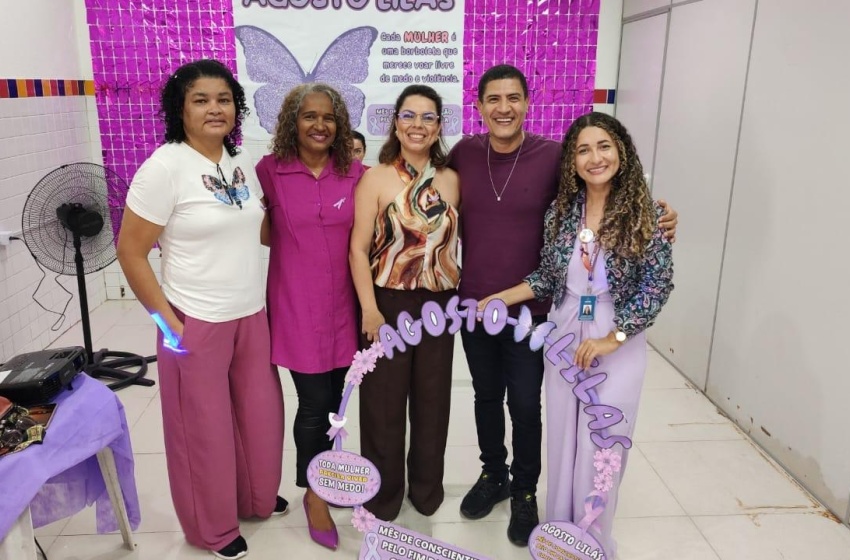 Servidoras da Semdes são beneficiadas com atividades de autocuidado no Agosto Lilás