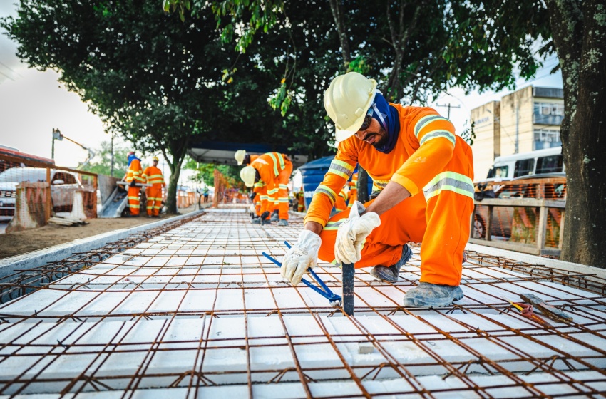 Infraestrutura gera cerca de mil empregos diretamente nas obras de Maceió