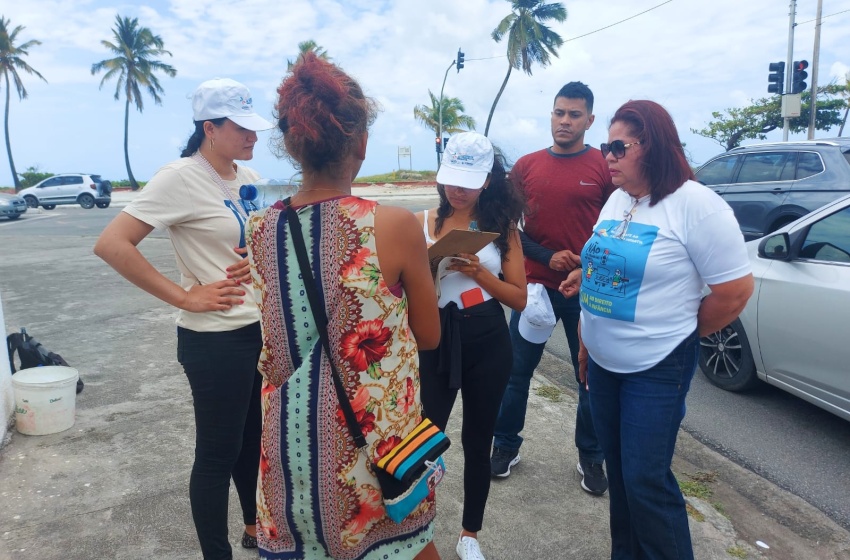 Assistência Social realiza ação de combate ao trabalho infantil na parte baixa de Maceió