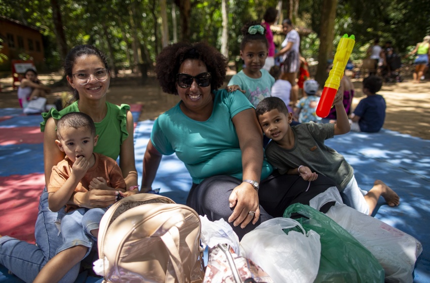 Parque Municipal lotou no feriadão com programação especial voltada às crianças