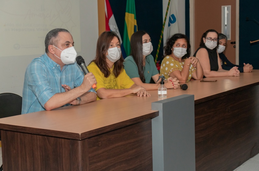 Saúde de Maceió promove seminário sobre hepatites virais em alusão à campanha Julho Amarelo