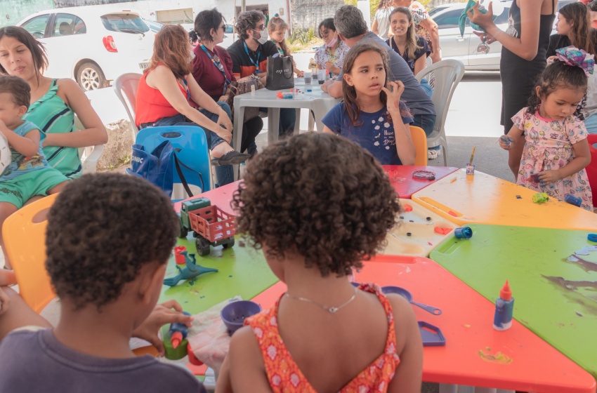 Prefeitura de Maceió celebra o mês das crianças com animação e atividades de educação em saúde