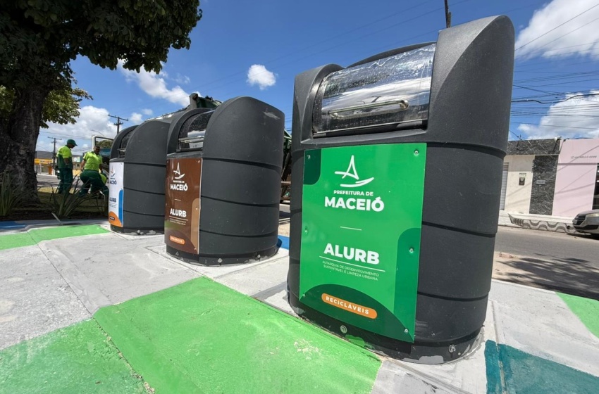 Alurb instala lixeiras subterrâneas no Conjunto Graciliano Ramos