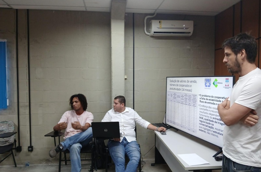 Cooperativas parceiras conhecem plano para melhorar coleta seletiva em Maceió