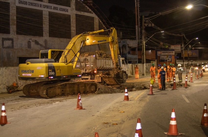 Renasce Salgadinho: obras de esgotamento sanitário avançam na Ladeira Geraldo Melo