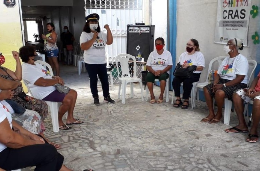 Grupos do Serviço de Convivência do Cras Área Lagunar retomam atividades