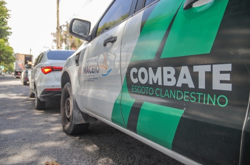 Operação Língua Suja identifica ligação irregular de esgoto da BRK na Ponta Verde