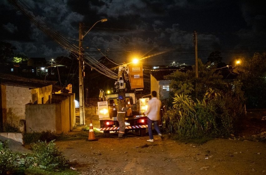 Mais 1.600 pontos de luz foram restabelecidos em mutirões da Sima
