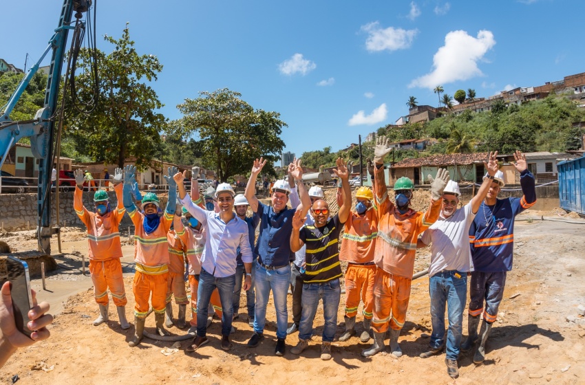 Prefeitura vistoria obras do Renasce Salgadinho e destaca transformação histórica na capital