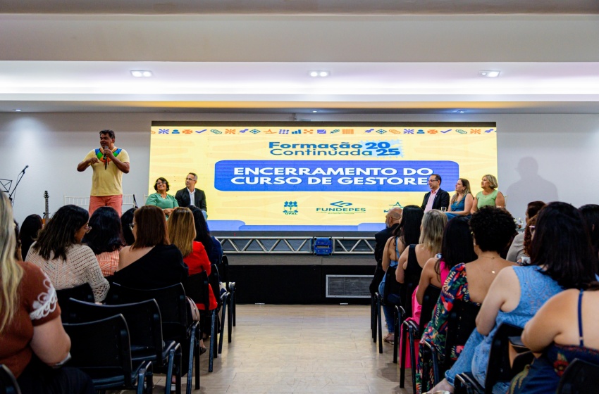 Semed conclui curso de Aperfeiçoamento em Gestão Escolar