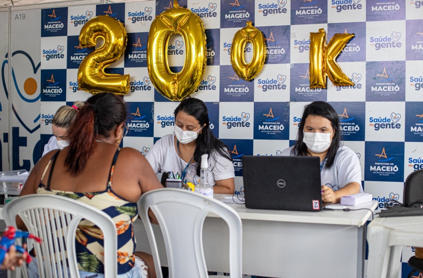 Saúde da Gente chega a 200 mil atendimentos com muita diversão para as crianças do Vergel do Lago