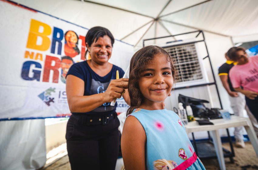 Brota na Grota supera 600 atendimentos em um dia no bairro Novo Mundo