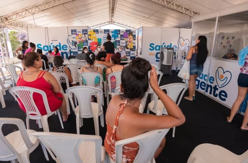 Brota na Grota e Saúde da Gente levam atendimentos ao bairro Petrópolis