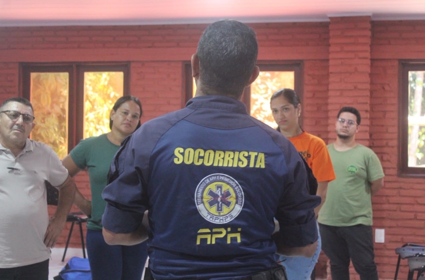 Alurb capacita servidores do Parque Municipal em atendimento pré-hospitalar e primeiros socorros