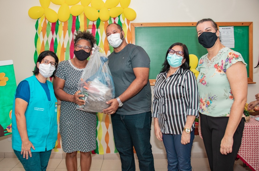 Quintal Produtivo estimula qualidade de vida aos usuários da USF Aliomar Lins