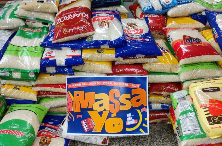 São João Solidário arrecada 12 toneladas de alimentos