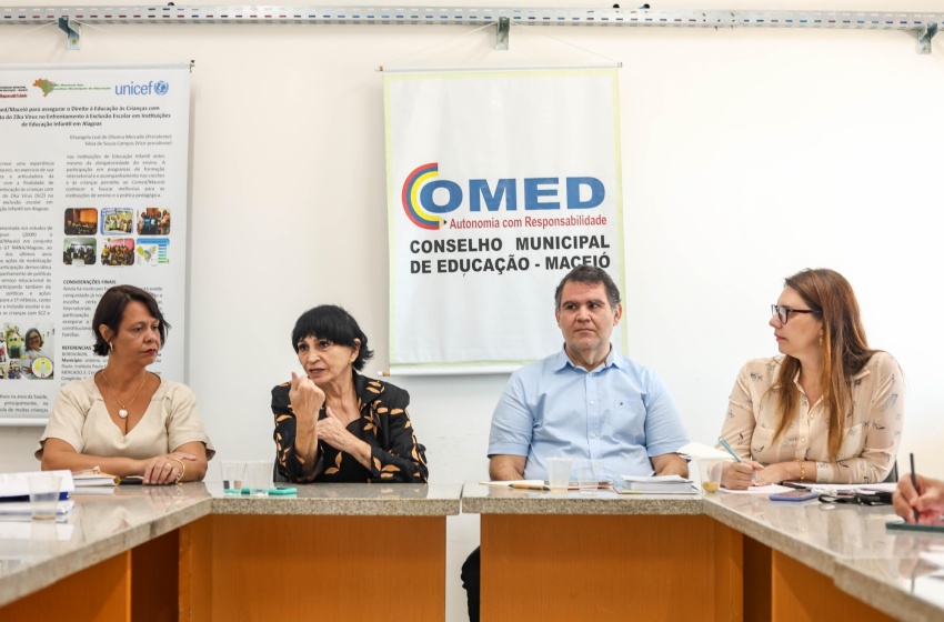 Semed recebe visita de representante do Conselho Nacional de Educação