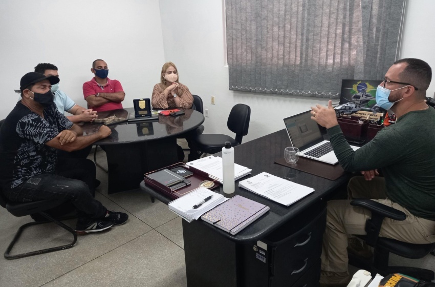 Lideranças comunitárias do litoral norte são recebidas na sede da SMTT