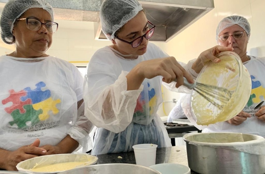 Faça e venda: Programa de Gastronomia Social incentiva usuárias do Cras ao empreendedorismo