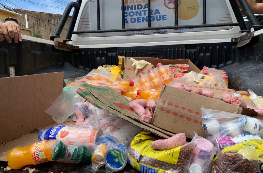 Vigilância apreende mais 1.300kg de alimentos impróprios para consumo
