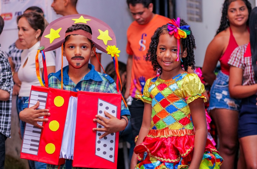 Educação celebra mês de junho com festas juninas em escolas municipais