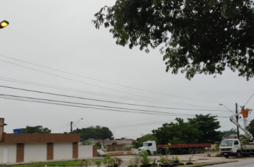 Sima restabecele iluminação em parte da Mangabeiras e do Distrito Industrial
