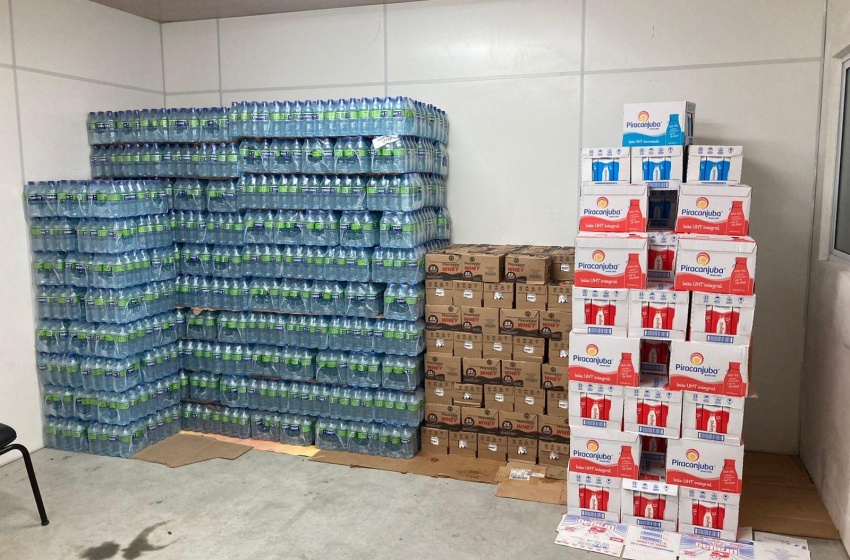Campanha Doe Esperança recebe donativos de empresas