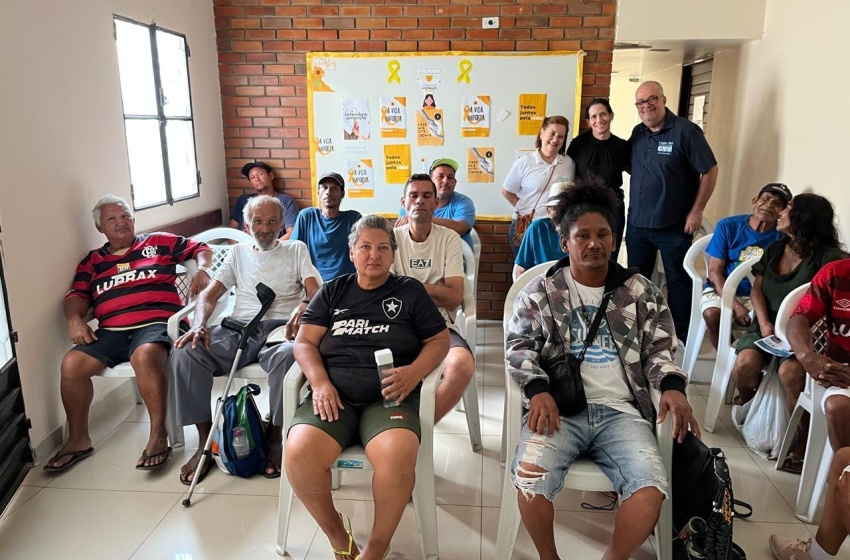Usuários do Centro Pop são conscientizados sobre prevenção ao suicídio