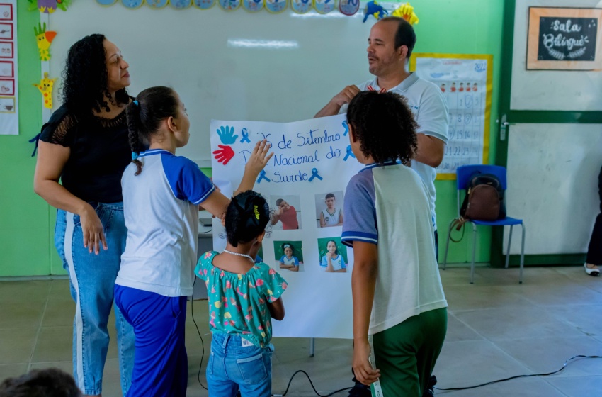 Educação celebra o Dia Nacional dos surdos e o Dia Internacional da Língua de Sinais