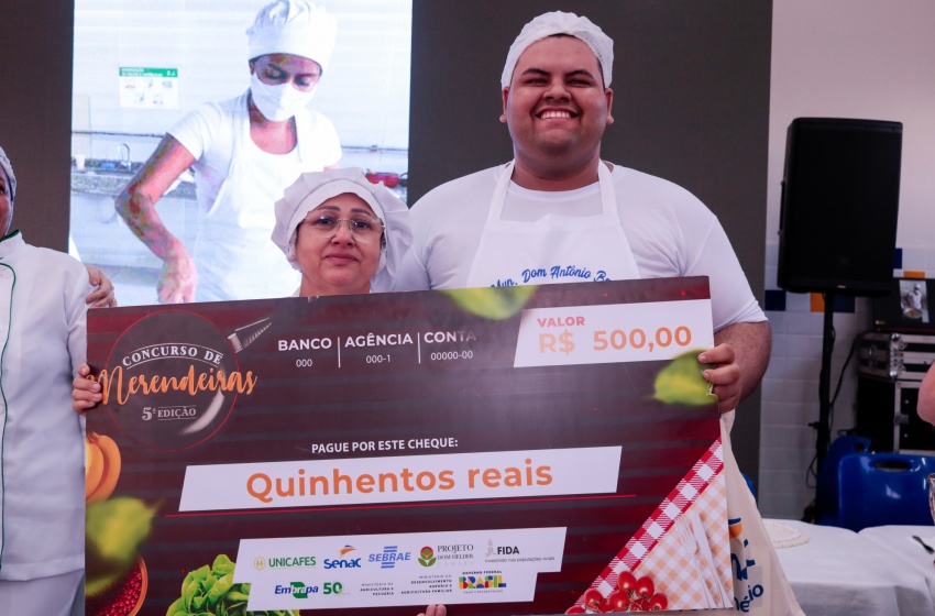 Escola Dom Antônio Brandão vence fase municipal do Concurso de Merendeiros