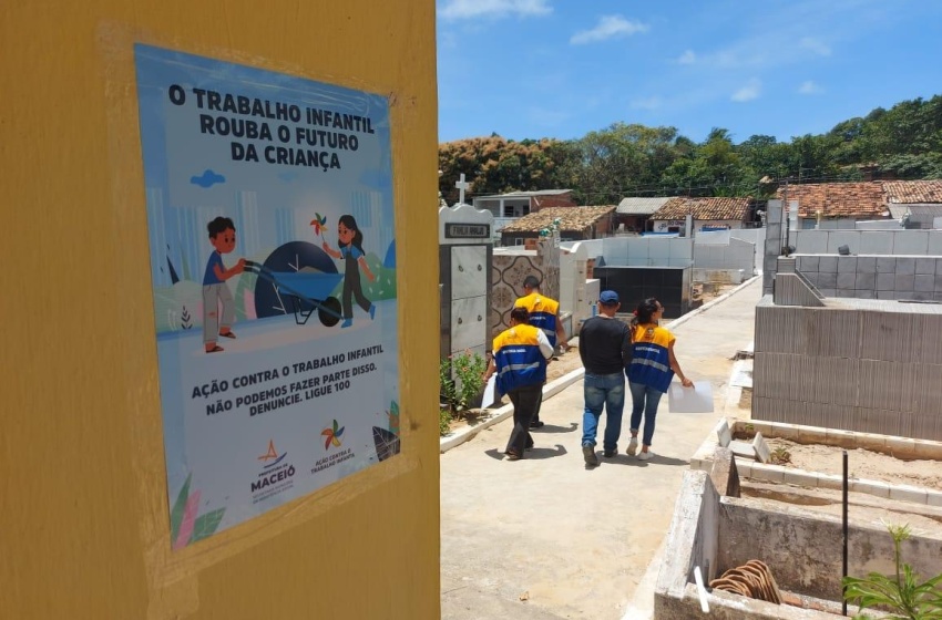 Assistência Social reforça combate ao trabalho infantil nos cemitérios da capital