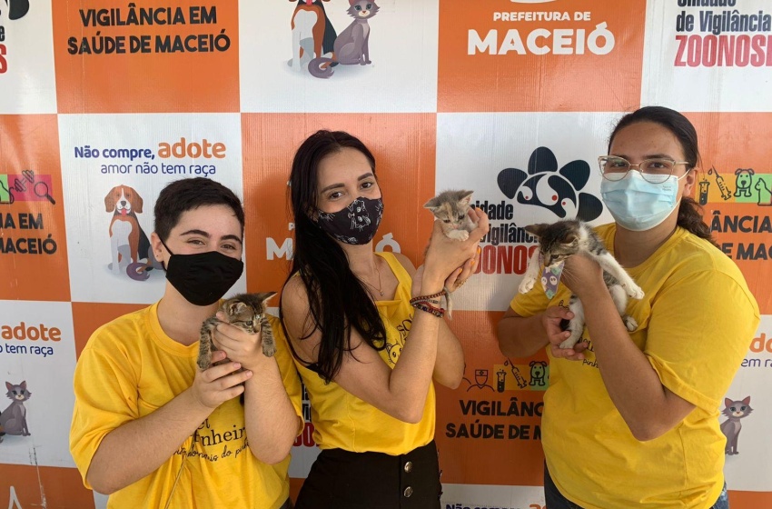 Feira de Adoção garante proteção para animais que haviam sido abandonados
