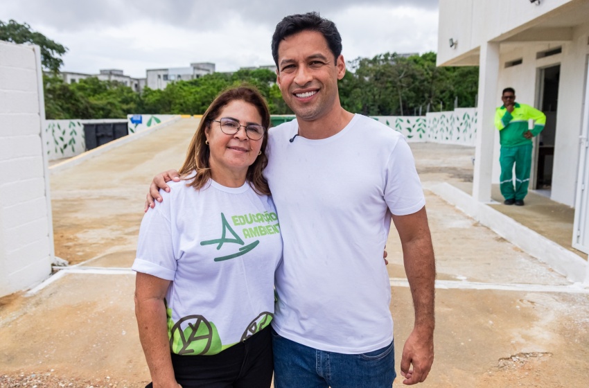 Prefeito Rodrigo Cunha entrega novo Ecoponto no Petrópolis e reforça combate ao descarte irregular em Maceió