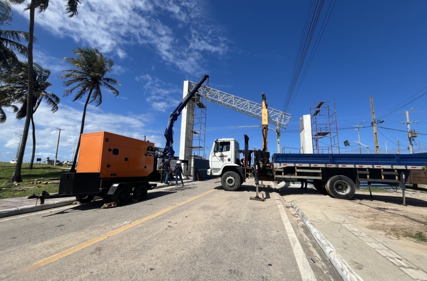 Com 90% das obras concluídas, novo Pórtico do Filé resgata memória afetiva e valoriza identidade cultural do Pontal da Barra