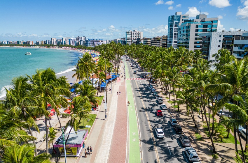 Maceió se destaca como 6º destino mais procurado do Brasil em 2024