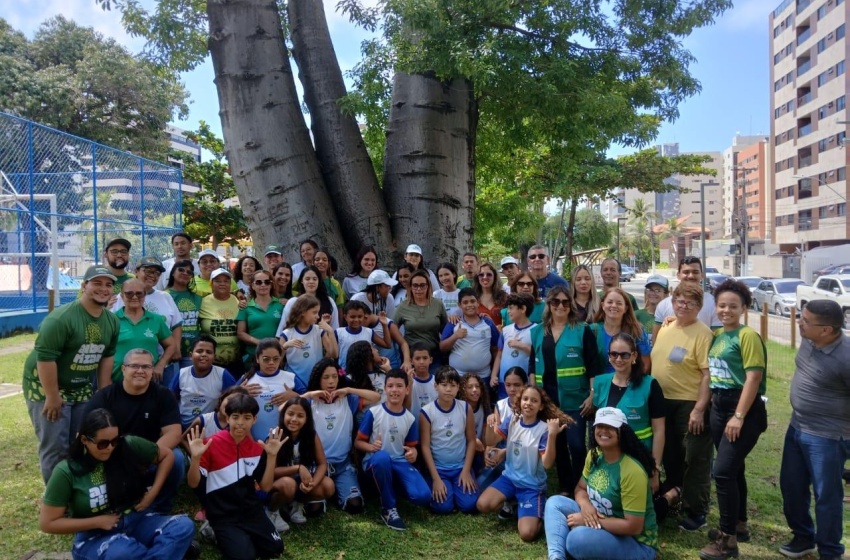 Alurb promove ação sustentável com estudantes da rede municipal