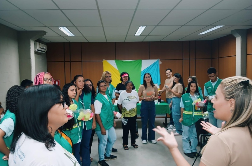Educadores ambientais conhecem projeto de extensão de faculdade particular