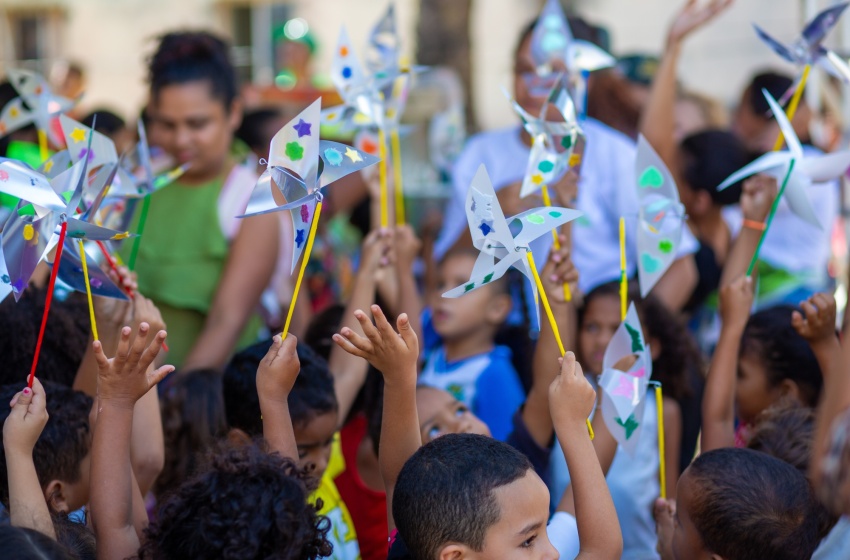 Ação de Educação Ambiental beneficia crianças de creche municipal