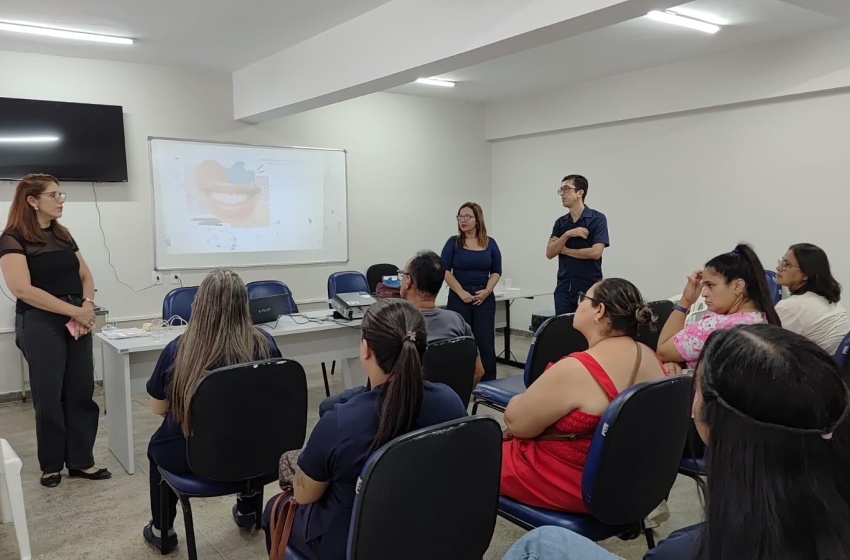Saúde promove capacitação sobre o bem-estar bucal na terceira idade