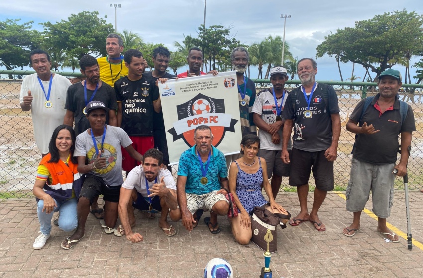 Torneio de futebol dos Centros Pops é marcado por alegria e diversão