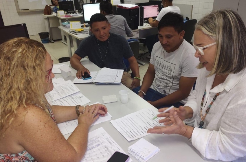 Assistência Social e Saúde viabilizam atendimentos para índios Waraos no projeto Dentista na Comunidade   