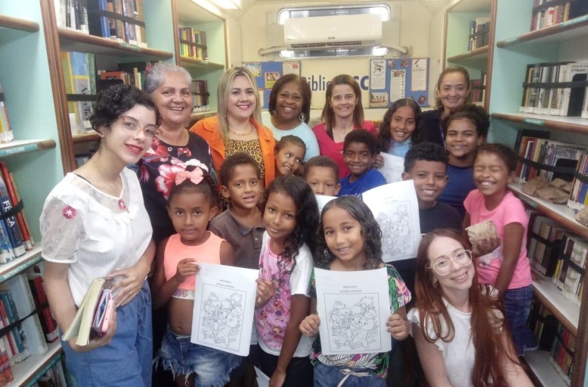 Crianças do Serviço de Convivência recebem incentivo à leitura através de projeto social