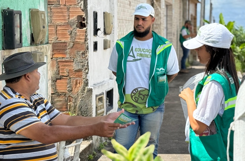 Alurb realiza ações de educação ambiental no bairro do Rio Novo