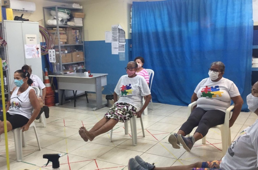 Serviço de Convivência do Cras Cacilda Sampaio retoma atividades com grupo de idosos