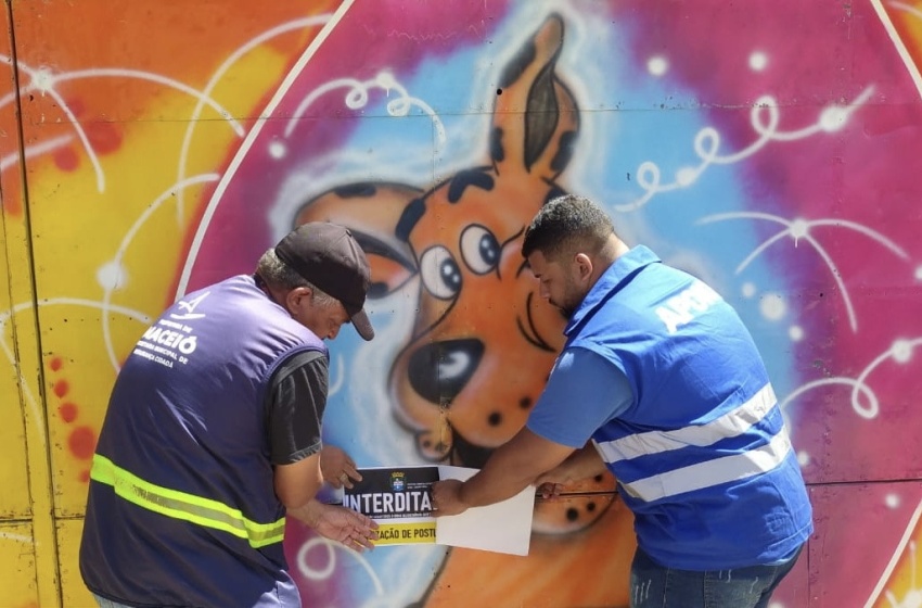 Segurança Cidadã interdita parque de diversões ilegal no Benedito Bentes