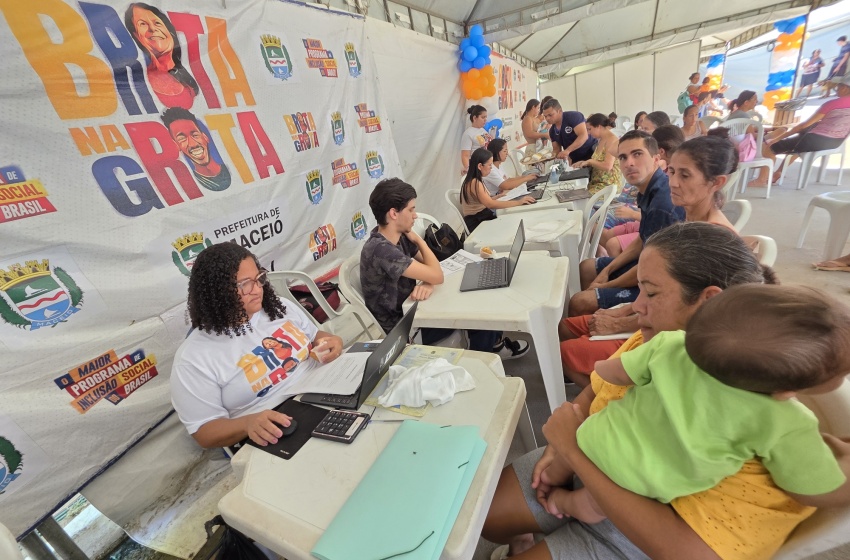 Prefeitura leva serviços do Brota na Grota para o bairro do  Rio Novo