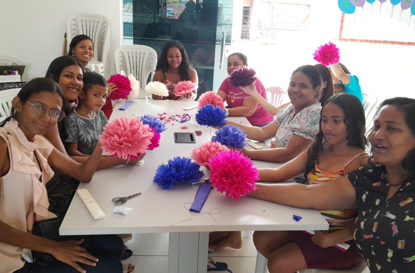 Usuários do Cras iniciam semana com atividades socioassistenciais no Benedito Bentes
